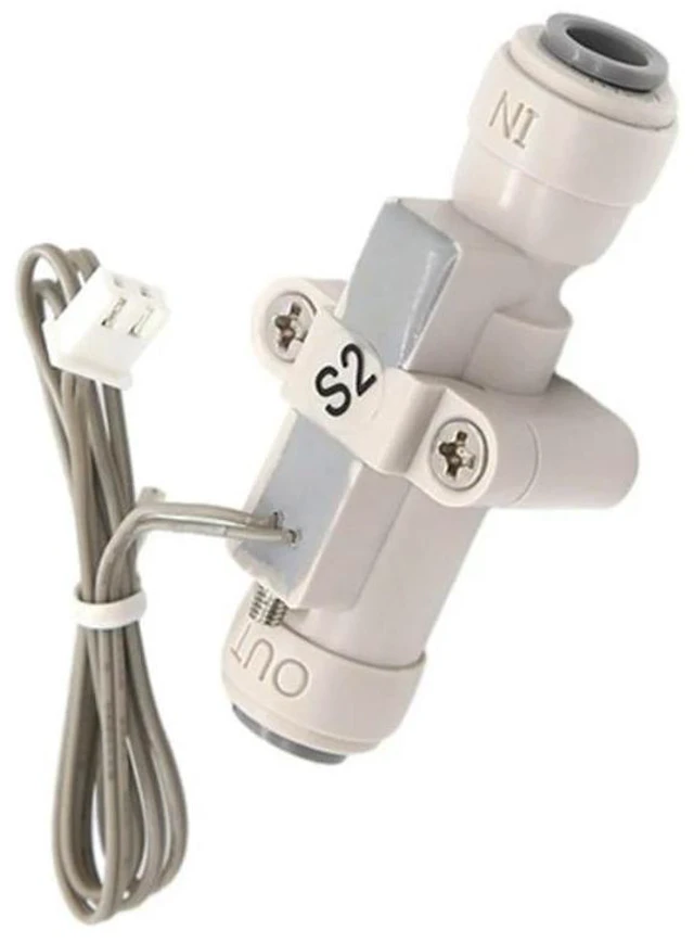 Alt view image 5 of 6 - 1/4" Water Flow Switch Low-flow Startup Normally Open for Water Purifier Dispenser Plastic Water Flow Switch Flow Control Sensor