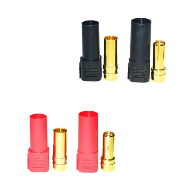 Alt view image 6 of 6 - 6 Pair XT150 Connector Adapter Plug 6mm 12PCS Male+Female Plug 120A High Current Connector for RC LiPo