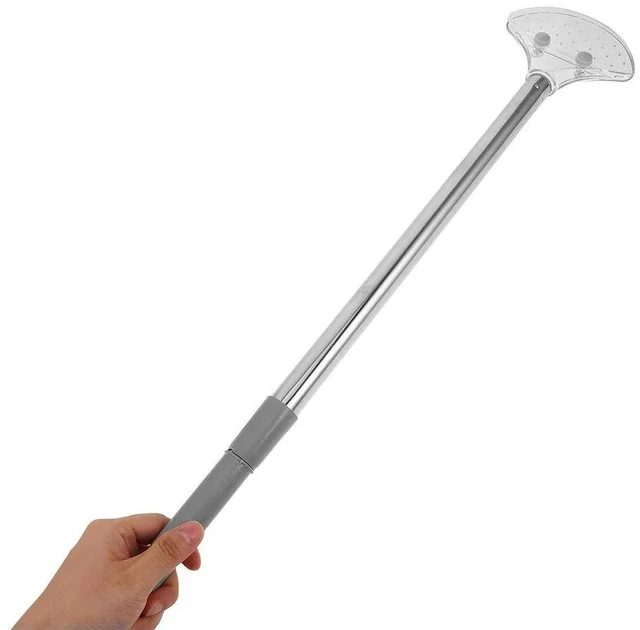 Alt view image 4 of 6 - 2Pcs Adjustable Handheld Sign Holder Stainless Steel Telescopic .26-34.65 Inch Lightweight for Airport Pick Up