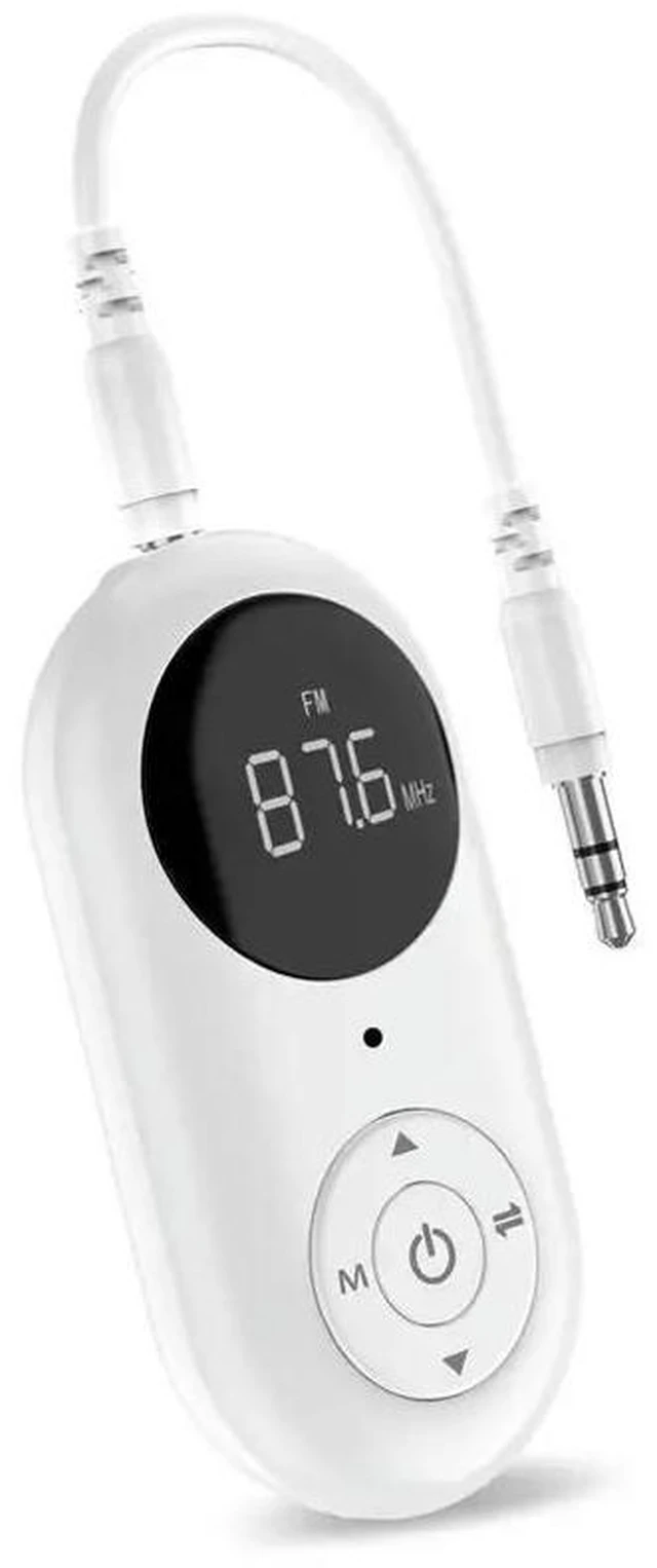Alt view image 4 of 6 - FM Transmitter With Mic Bluetooth 5.3 Audio Receiver Transmitter For Handfree Calling 3.5MM AUX Stereo Adapter For Car PC T