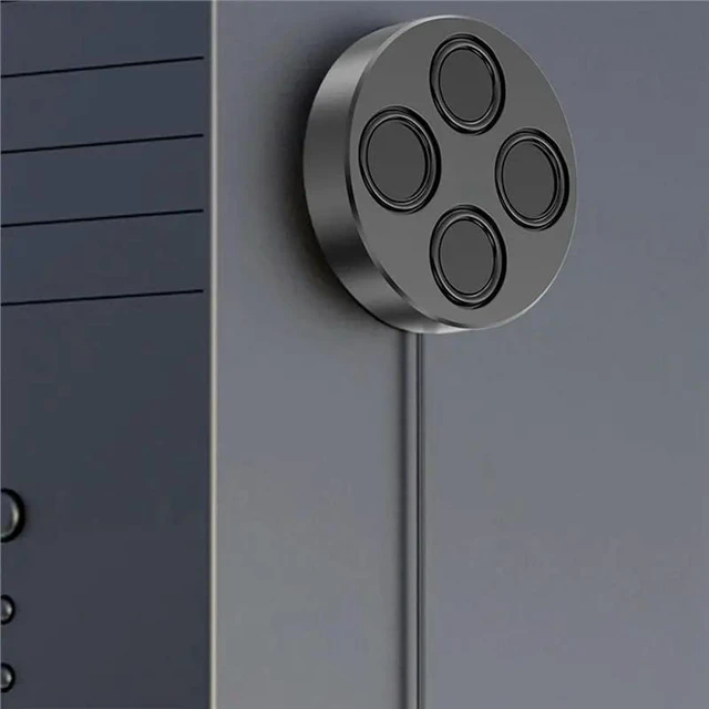 Alt view image 12 of 12 - Magnetic Speaker USB Sound Card Audio Computer Desktop Speaker Blue Tooth High Volume Heavy Bass Universal Wired Speaker