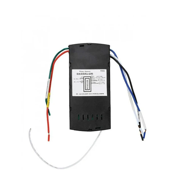 Alt view image 12 of 12 - 220-240V Fan Light Switch Ceiling Fan Light Adjustable Fan Speed Controller Fan Light Remote Control Timer Switch