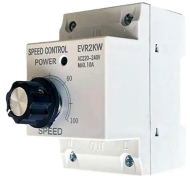 Alt view image 4 of 6 - 220V Angle Grinder Fan Motor Speed Controller Governor Ceiling Fan Stepless Speed Controller Electronic Voltage Regulator