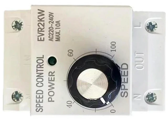 Alt view image 5 of 6 - 220V Angle Grinder Fan Motor Speed Controller Governor Ceiling Fan Stepless Speed Controller Electronic Voltage Regulator