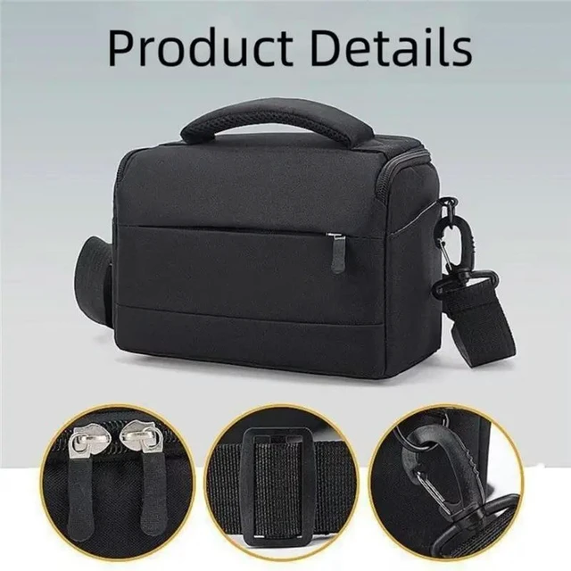 Alt view image 5 of 6 - Handbags Shoulder Bag Camera Case Equipment Crossbody Bag DSLR Camera Bag Projector Bag Digital Bag For Photograph