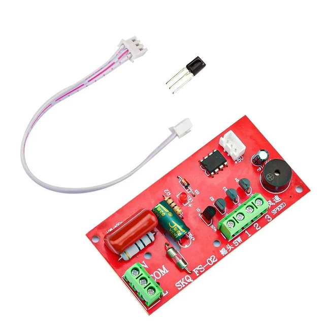 Alt view image 9 of 12 - Universal Fan Remote Control Modification Board Mini Fan Circuit Control Board Electric Fan Motherboard with Remote Control