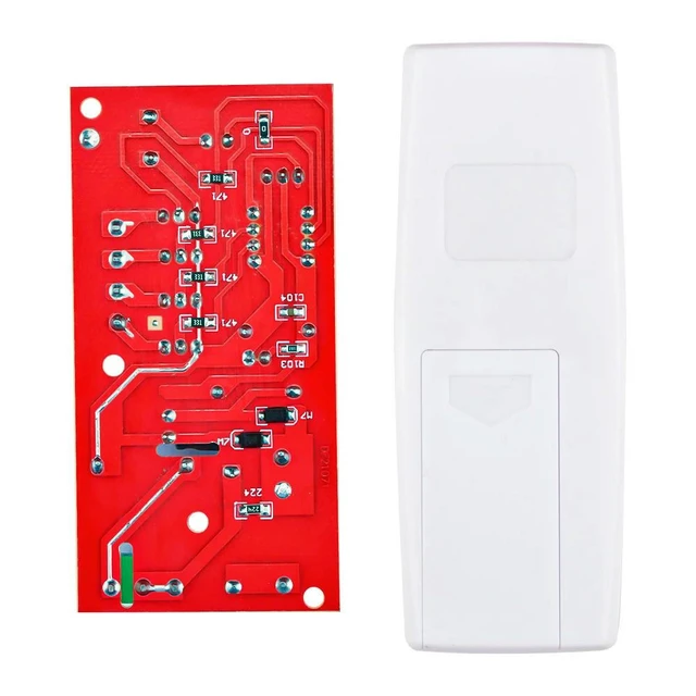 Alt view image 11 of 12 - Universal Fan Remote Control Modification Board Mini Fan Circuit Control Board Electric Fan Motherboard with Remote Control