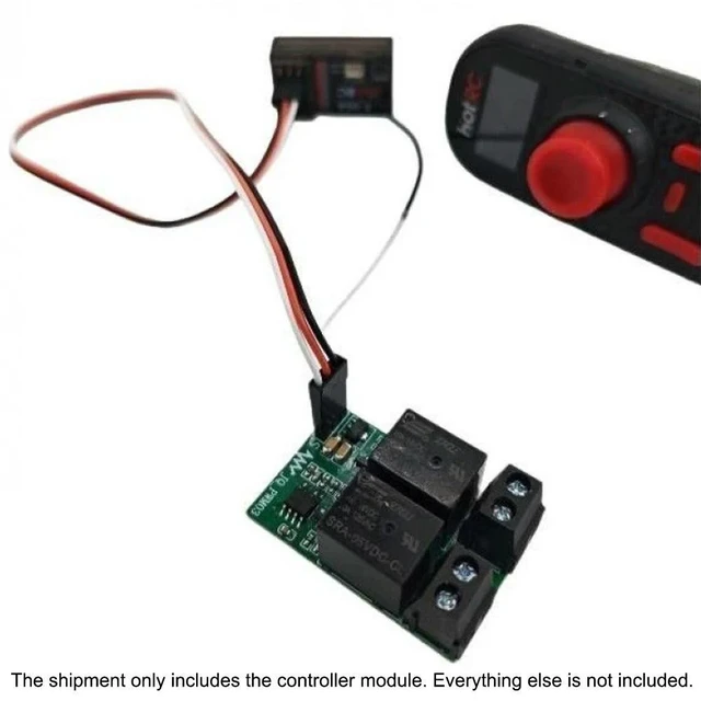 Alt view image 9 of 12 - RC Model Brushed Motor Forward Reverse Relay Controller Module 4-9V 50Hz PWM 1000-2000us Signal Remote Motor Controller