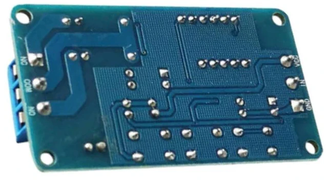 Alt view image 6 of 6 - 1 Channel Relay Module 3V-7V Trigger Delay Cycle Timing On/Off Switch 0.1-999 Minutes Adjustable Time Delay Relay Module