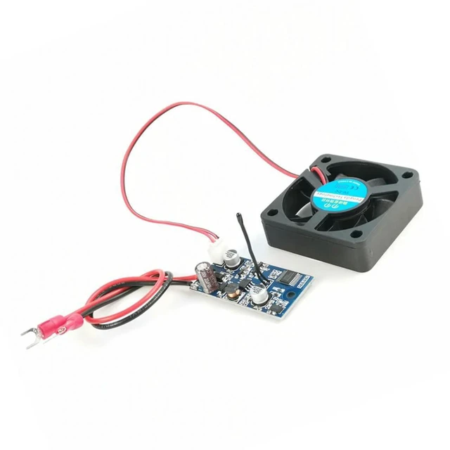 Alt view image 4 of 6 - DC 6-70V Cooling Fan ligent Temperature Control Module Chassis Cooling Motor Three Speed Adjustment Controller
