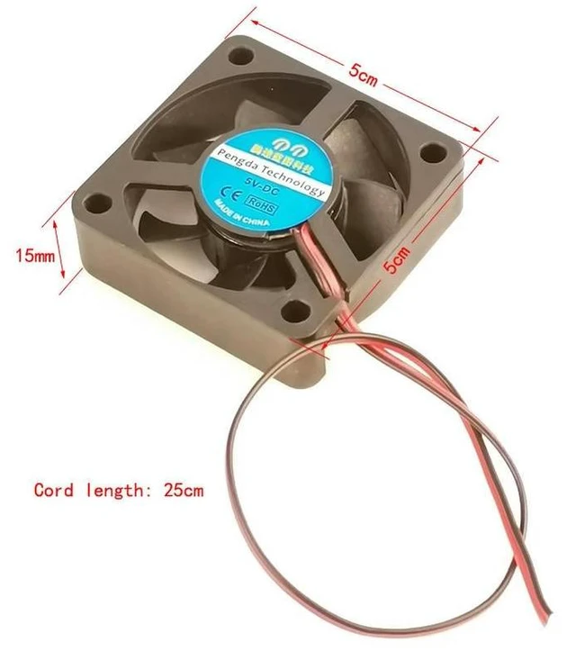 Alt view image 5 of 6 - DC 6-70V Cooling Fan ligent Temperature Control Module Chassis Cooling Motor Three Speed Adjustment Controller