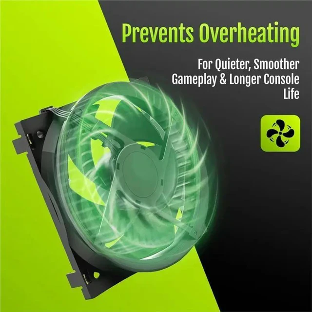 Alt view image 11 of 12 - For Series S Video Game Console Cooling Fan Replacement Cooler Repair Parts Fan Cooler
