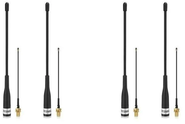 Alt view image 4 of 6 - 915Mhz Lora Antenna 10Dbi Gain, Long Range Omni SMA Male With Cable For Meshtastic 4Pcs