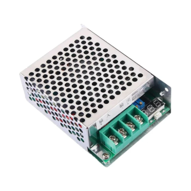 Alt view image 10 of 12 - Boost Module DC10-60V to DC12-60V 600W Adjustable Constant Current Voltage Digital Display Boost Charging Power Supply Module