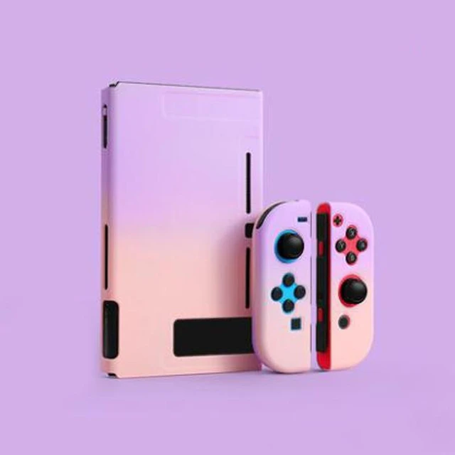 Alt view image 2 of 2 - Matte PC Hard Front Back Cover Crystal Shell For Switch NS Lite Console Joy-Con Controller Protective Sticker Skin Case