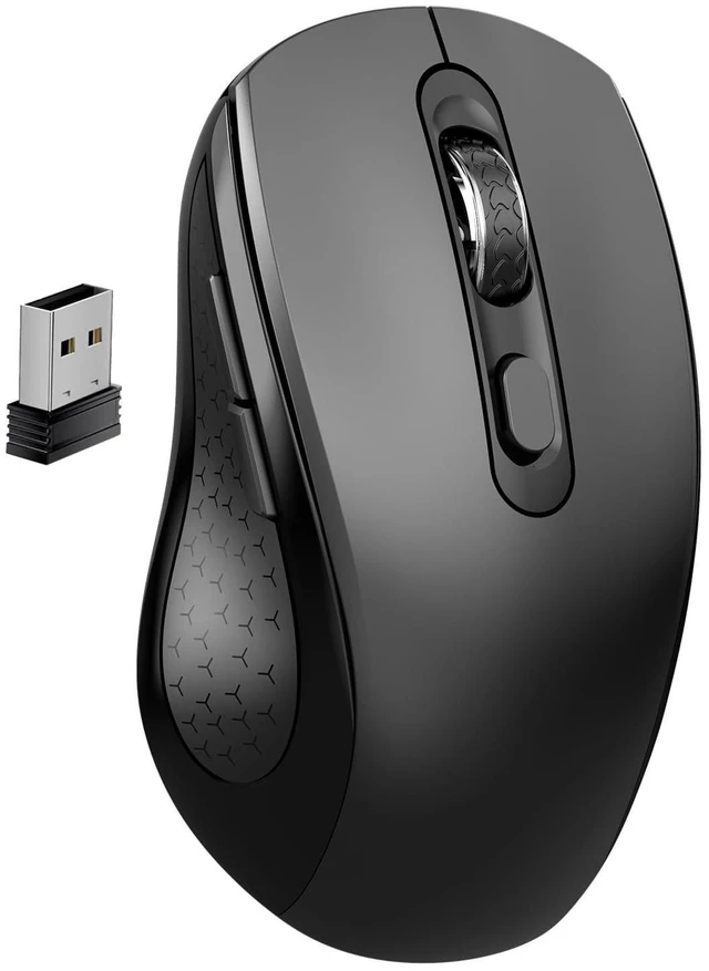 Alt view image 8 of 14 - Silent Wireless Ergonomic Computer Mouse for Laptop PC Chromebook Desktop