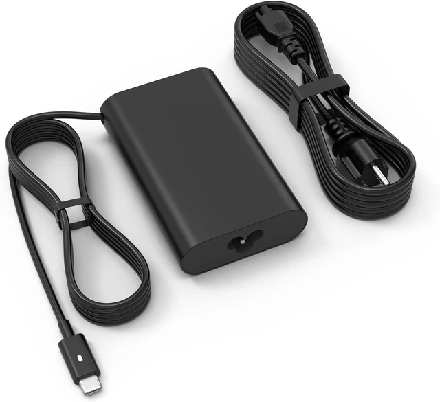 Alt view image 8 of 14 - 65W 45W Laptop Charger USB C for Dell USB C Charger, Dell XPS 12, XPS 13, Latitude 3540 5420 5430 5440 5450 5520 5530 5540 5550 7400 7410 7420 7430 7440