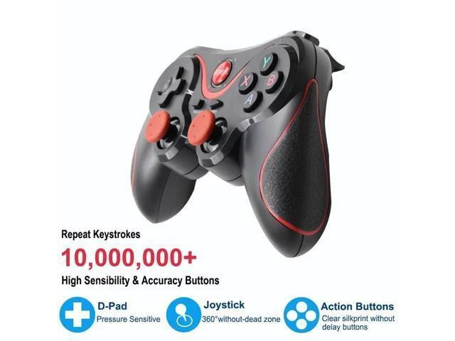 Alt view image 12 of 12 - X3 Wireless Joystick Bluetooth 3.0 Gamepad Gaming Controller Gaming Remote Control for Tablet PC Android Smart mobile phone