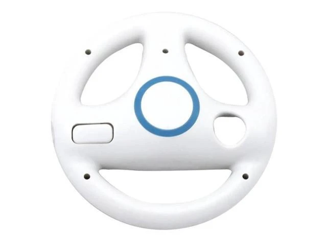 Alt view image 7 of 10 - Game Steering Wheel For Wii Controller Steering Manipulate Remote Controller Protector Case For Mario Steering Wheel