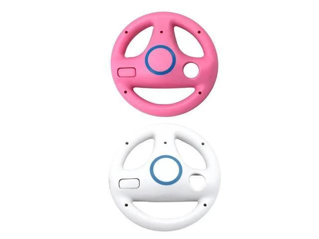 Alt view image 9 of 10 - Game Steering Wheel For Wii Controller Steering Manipulate Remote Controller Protector Case For Mario Steering Wheel