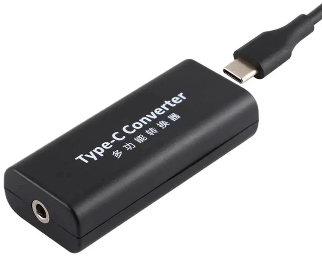 Alt view image 6 of 10 - DC 4.0 x 1.7mm Power Jack Female to USB-C / Type-C Female Power Connector Adapter with 15cm USB-C / Type C Cable