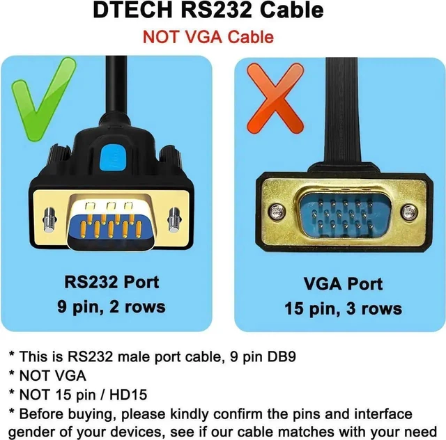 Alt view image 9 of 14 - DTECH USB to Serial Adapter DB9 RS232 Cable Prolific Chip PL2303 DB-9 Male Cord 6ft Compatible with Windows 11 10 8 7 Mac Linux for Laptop RS232C Printer Radio