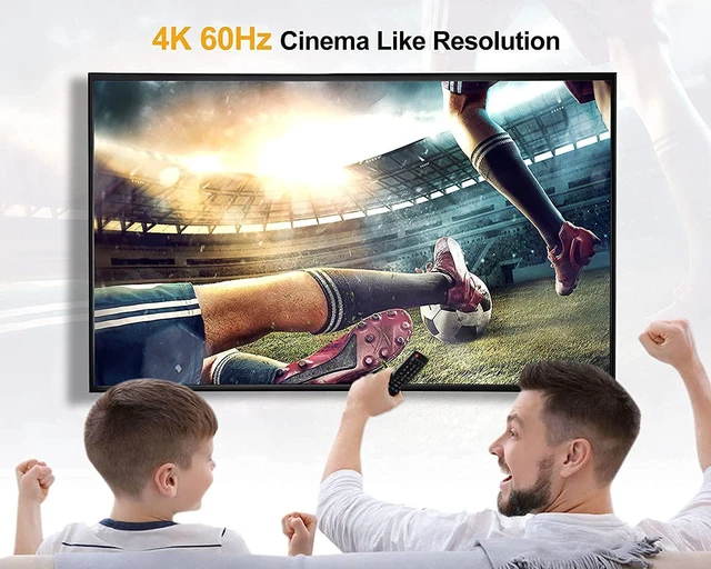 Alt view image 12 of 14 - HDMI Cable, CableCreation 6 Feet Left Angle 90 Degree Vertical Left 4K HDMI 2.0 Cable, Support 4K Ultra HD, 3D Video, Ethernet, Audio Return Channel, Black