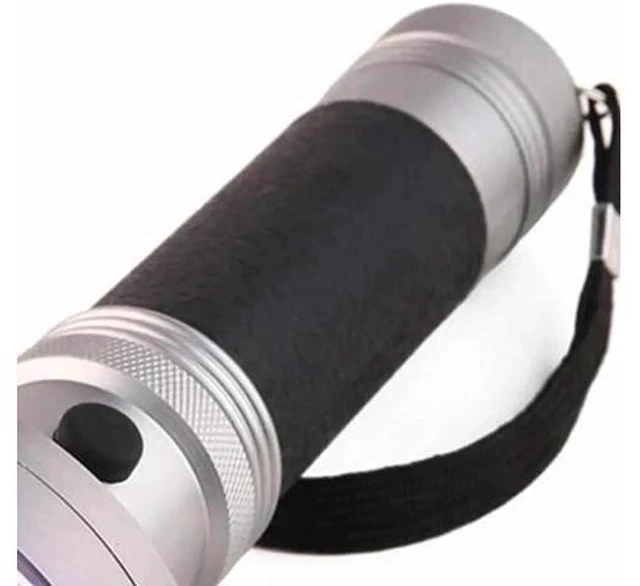 Alt view image 7 of 10 - 100 LED UV Flashlight Blacklight Ultra Violet Light Inspection Lamp Light Outdoor Waterproof Lamp