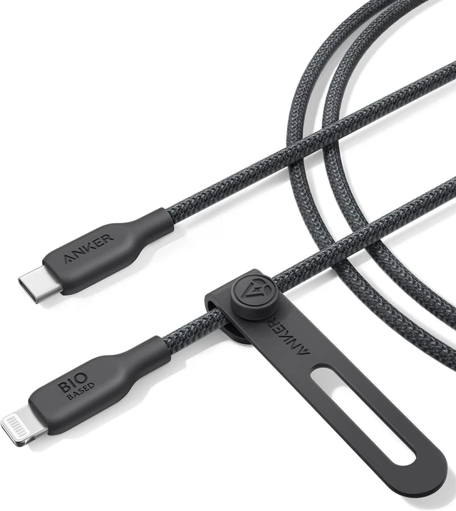 Alt view image 8 of 13 - USB C to Lightning Charging Cable 541 Organic Nylon Charging Cable MFi Certifiedfor iPhone 14/ Plus/Pro Max 13/ Pro 12 11 X XS XR