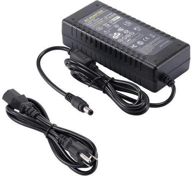 Alt view image 8 of 14 - 24V 2.5A Power Supply - AC DC 24V 2.5A Power Adapter AC/DC 60W Transformers Cord 5.5 x 2.5mm DC Plug Jack Connector 2.4A Compatible with 24Volt 0-2.5 Amp / 0-2500mA