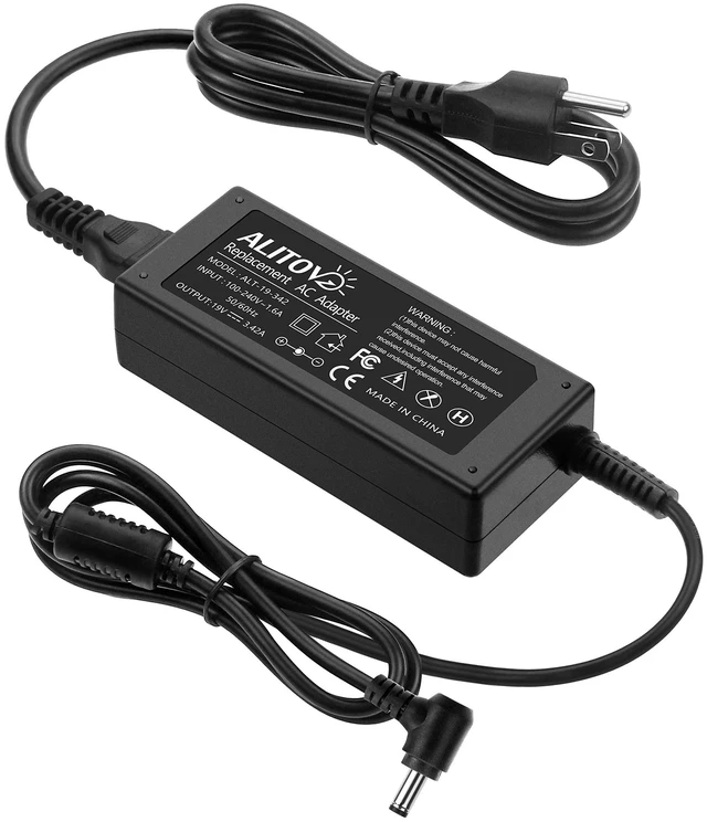 Alt view image 8 of 14 - 19V Power Supply Adapter 3.42A 65W AC/DC Converter Transformer 100V~240V AC Input with 5.5mmx 2.5mm Plug for LCD LED Monitor, HDTV, 3D Widescreen, Bluetooth Speaker, Printers, Audio Amplifier