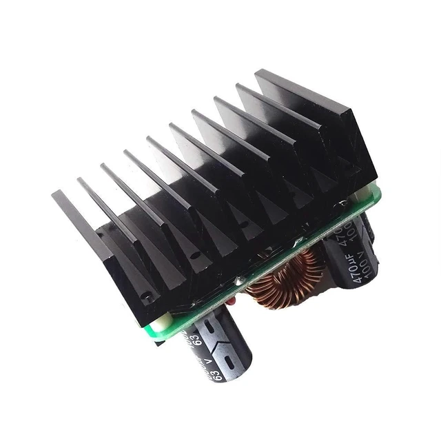 Alt view image 13 of 14 - 600W High Power DC to DC Boost Converter DC 12-60V to 12-80V Boost Module Board Step-up Transformer
