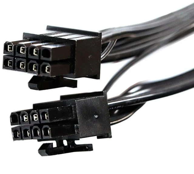 Alt view image 14 of 14 - ATX3.0 PCIe 5.0 12VHPWR Power Modular Cable to Dual ATX 8Pin for 3080 3090TI PSU 16Pin 12Pin+4Pin Graphics Card