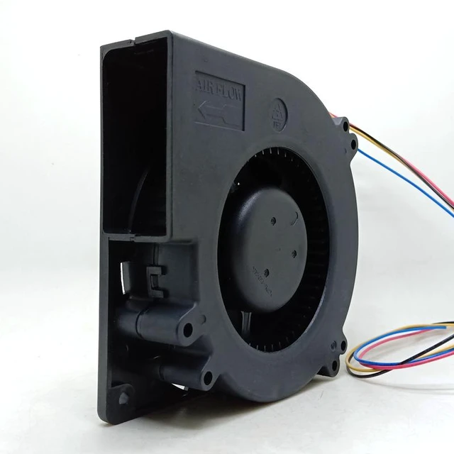 Alt view image 6 of 8 - DC Blower Turbine,BFB1212HH for Delta Electronics 12cm Cooler,Double Ball Bearing PWM 12032 12V Cooling Fan