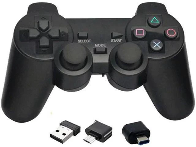 Alt view image 6 of 10 - Gamepad Game Controller Joystick Joypad for PS1/2/3 PC Laptop Computer