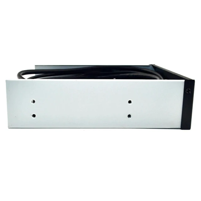 Alt view image 9 of 12 - 5.25 Inch Desktop Pc Case Internal Front Panel Usb Hub 2 Ports Usb 3.0 And 2 Ports Usb 2.0 With Hd Audio Port 20 Pin Connector