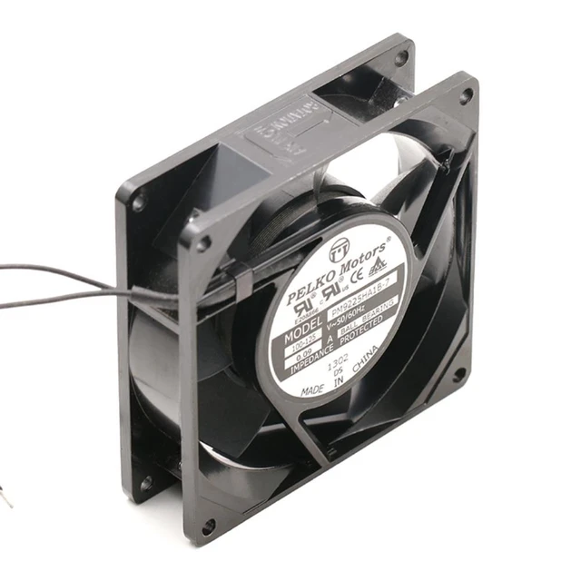 Alt view image 6 of 6 - PM9225HA1B-7 9225 90mm 100V 0.09A Quiet Ac Aluminum Machine Cooling Fan