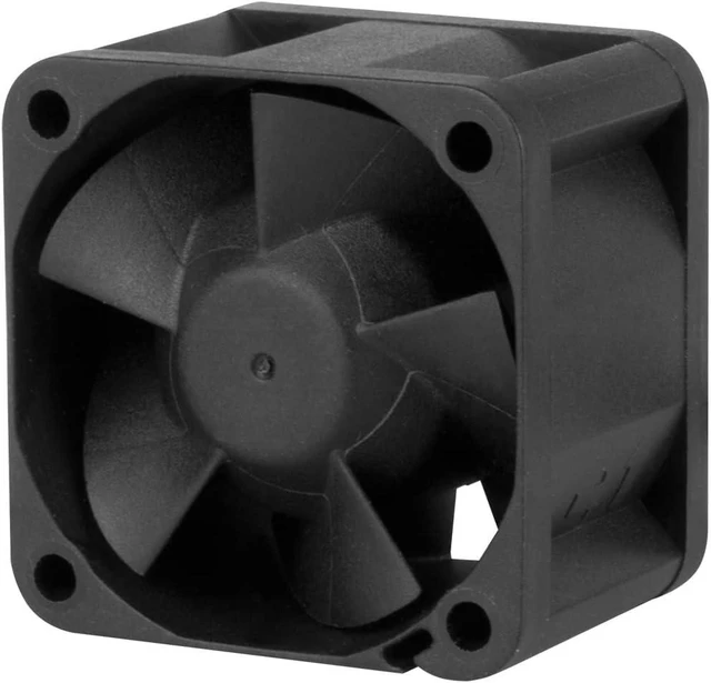 Alt view image 8 of 12 - ARCTIC S4028-15K - 40x40x28 mm Server Fan, 1400-15000 RPM, PWM Regulated, 4-pin Connector, 12 V DC, Rack Cooling Fan - Black