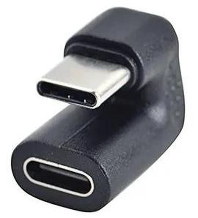Alt view image 9 of 11 - 90 Degree USB 3.1 Type C Male To Female USB-C Converter Adapter