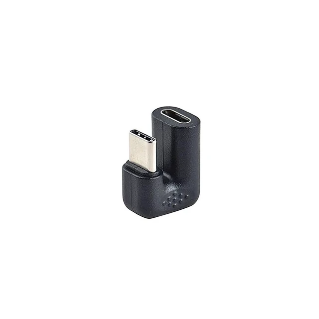 Alt view image 11 of 11 - 90 Degree USB 3.1 Type C Male To Female USB-C Converter Adapter