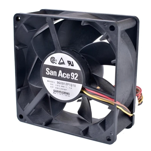 Alt view image 11 of 11 - 9G0912P1G10 9cm 9238 9038 90mm fan 12V 1.1A 4-wire 4pin PWM double ball bearing large air volume cooling fan