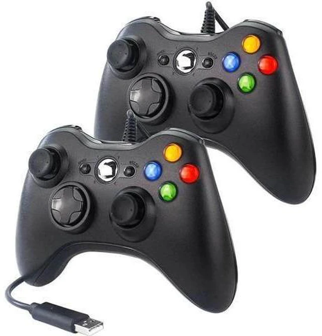 Alt view image 6 of 10 - Wired Gamepad Joypad Vibration Game Controller Joystick for PC Raspberry Pi 4 Retropie Retroflag NESPi SUPERPI Case