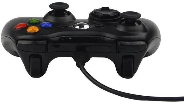 Alt view image 8 of 10 - Wired Gamepad Joypad Vibration Game Controller Joystick for PC Raspberry Pi 4 Retropie Retroflag NESPi SUPERPI Case