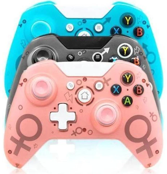 Alt view image 6 of 10 - Wireless 2.4GHz Game Controller for Xbox One for PS3 PC Games Joystick Gamepad with Dual Motor Vibration