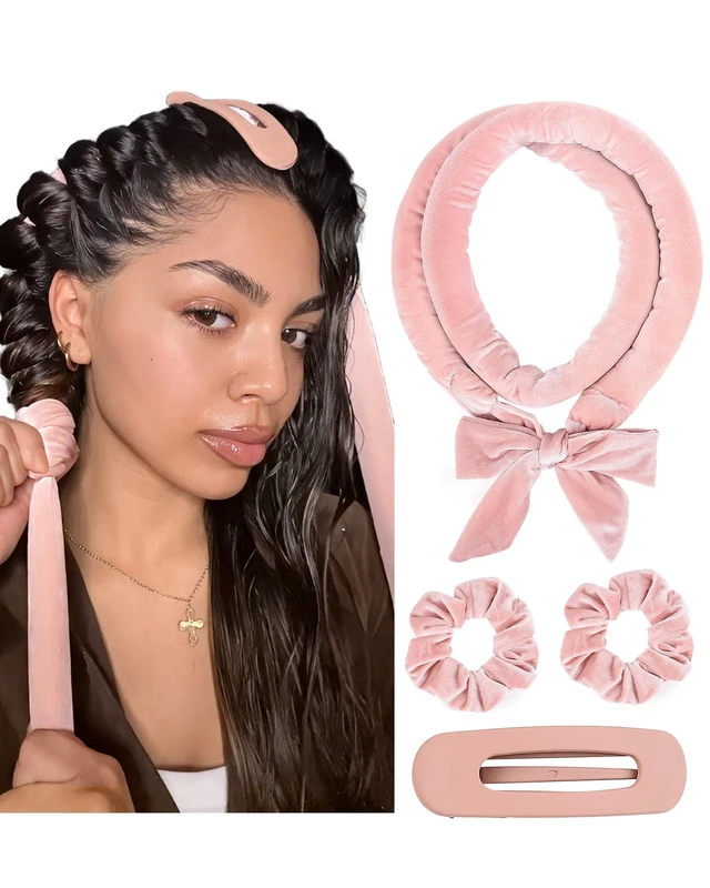 Alt view image 8 of 14 - Heatless Hair Curler, No Heat Hair Curlers to Sleep in