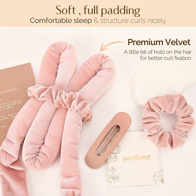 Alt view image 10 of 14 - Heatless Hair Curler, No Heat Hair Curlers to Sleep in