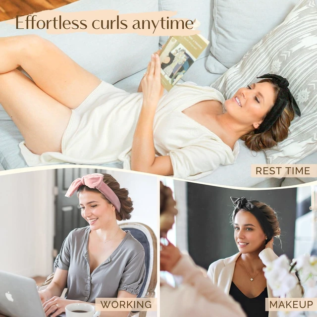 Alt view image 11 of 14 - Heatless Hair Curler, No Heat Hair Curlers to Sleep in