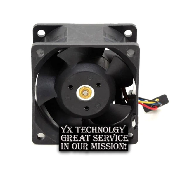 Alt view image 5 of 6 - For AVC DBTA0638B2S 60x60x38mm plug 4P 6038 6CM 60mm 12V 3.15A large air flow cooling fan