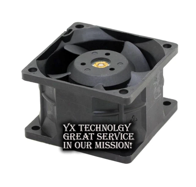 Alt view image 6 of 6 - For AVC DBTA0638B2S 60x60x38mm plug 4P 6038 6CM 60mm 12V 3.15A large air flow cooling fan