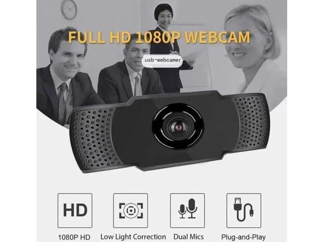 Alt view image 9 of 10 - Genuine Webcam 1080P Web Camera Digital HD Web Cam With Built-in Microphone 1920 X 1080p Webcam Video For Laptop